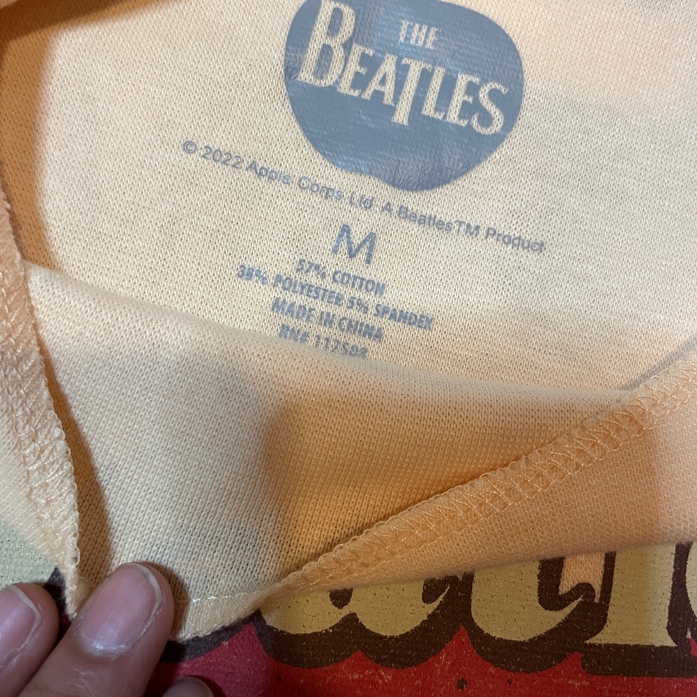 The Beatles Graphic T-Shirt - Peach Color - Picture 2 of 3